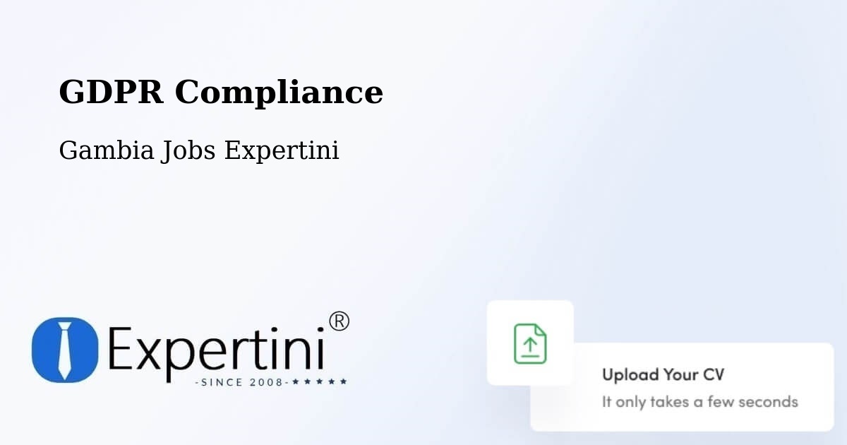 EU GDPR Compliance Statement – Dankunku - Gambia Jobs Expertini