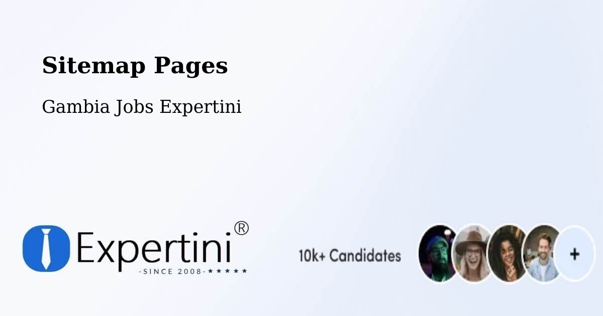 Sitemap Pages - Dankunku - Gambia Jobs Expertini